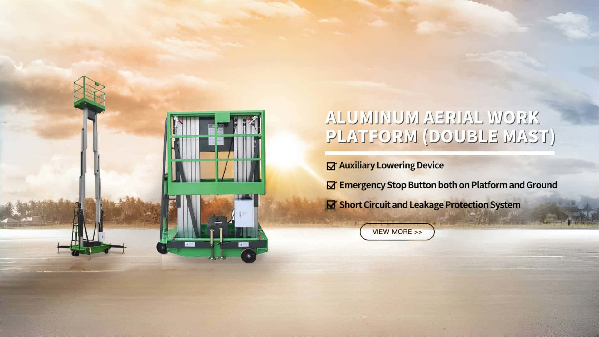 गुणवत्ता Hydraulic Lift Platform कारखाना