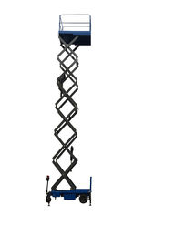 3Kw with 450Kg Loading  Reaching Height 12m Motorized  Scissor Lift