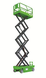 10m Self-propelled Scissor Lift with Extension Platform of Lift Capacity 320kg