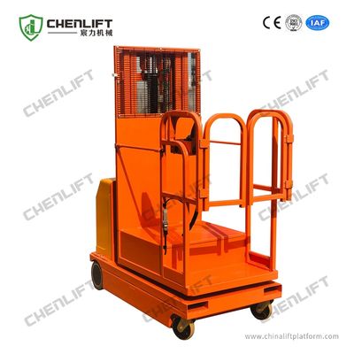 Semi Electric Order Picker With 2.7m 3.3m 4m 4.5m Lifting Height