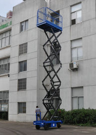 2.2Kw Scissor Lift with Motorized Device of  300Kg loading capacity , 16M Lifting Height