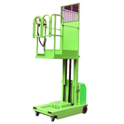 Electric Order Picker Warehouse Picking Up Equipment