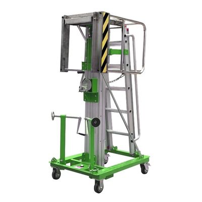 Manual Winch Elevating Lift Elevating Work Platform