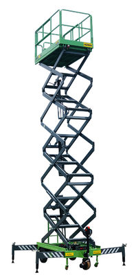 12M Mobile Scissor Lift With Pulling Device