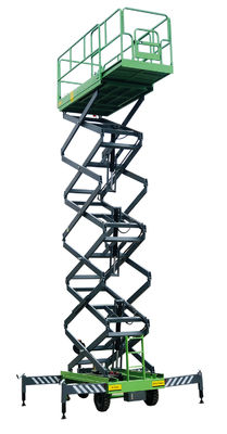 12M Mobile Scissor Lift With Pulling Device