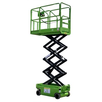 Mini Self-propelled Scissor Lift 3 Meters For Aerial Work With Hydraulic Turning Wheel