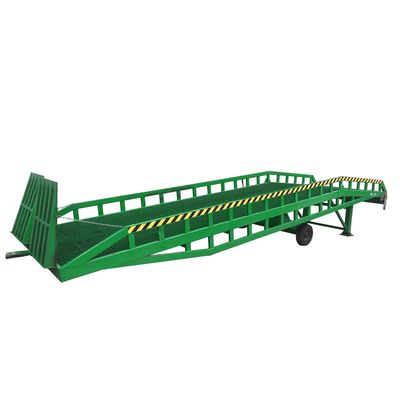 10 Tons Loading Capacity Mobile Dock Ramp , Container Loading Ramp