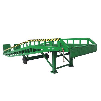 0.6m Mechanical Hydraulic Mobile Dock Ramp with Outriggers , 6000Kg