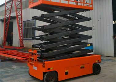 Electric hydraulic lift platform with extension table 10m self propelled scissor lift 320kg