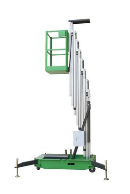 10 Meters Hydraulic Mobile Aerial Work Platform with 125KG Loading Capacity
