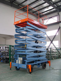 9 Meters Hydraulic Mobile Scissor Lift with 500Kg Loading Capacity