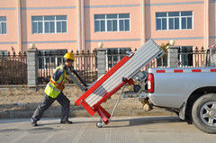 Compact / Portable Manual Material Lift with Manual One Speed Winch