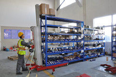 Hydraulic Manual Material Lift for Hotel / Restaurant / Hotel Exhibition Hall