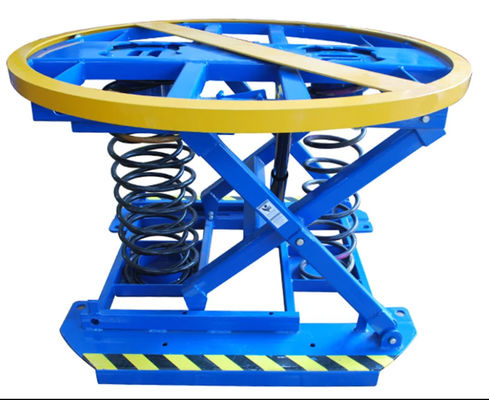 Blue Palletpal Detachable Springs Cargo Lift Table Lever Loader