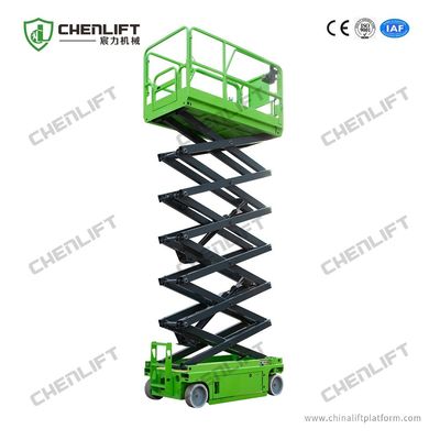 Aerial Work Platform Self Propelled Scissor Lift 6m 8m 230kg Loading Capacity with Extension Table