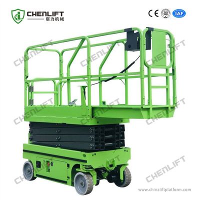 MX300S 3m 240kg Load Mini Model Self Propelled Scissor Lift With Hydraulic Turning Wheel