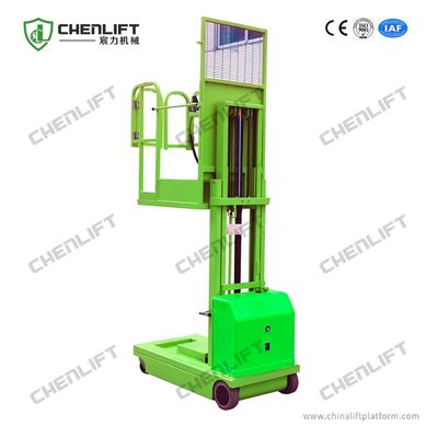 200kg Load 4m Lifting Height Order Picker Lift Warehouse Semi Electric