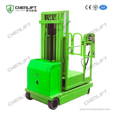 300kg Battery Powered Self Propelled Order Picker Truck With CE Passed