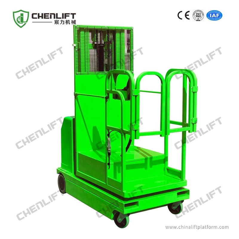 300kg 4500mm Lifting Height Full Electric Order Picker CE Certificate