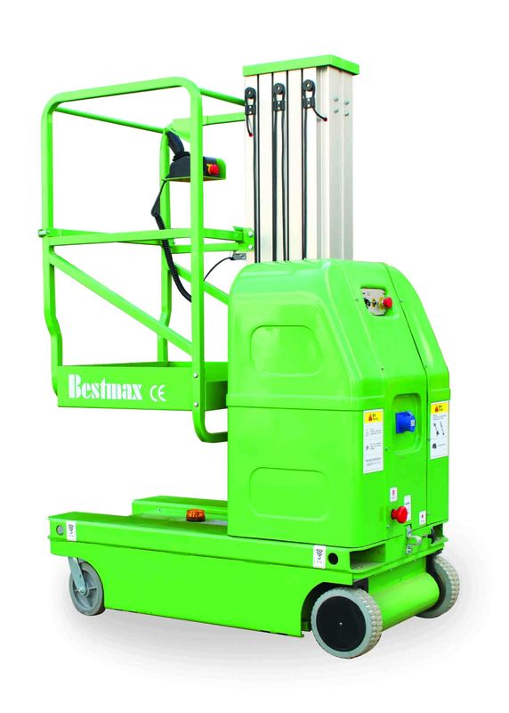 7.5m Lift Capacity of 125kg Self-Propelled Aluminum Aerial Work Platform