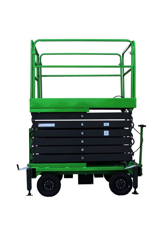 6 meters height Extension mobile hydraulic scissor lift with motorized device loading capacity at 1000Kg