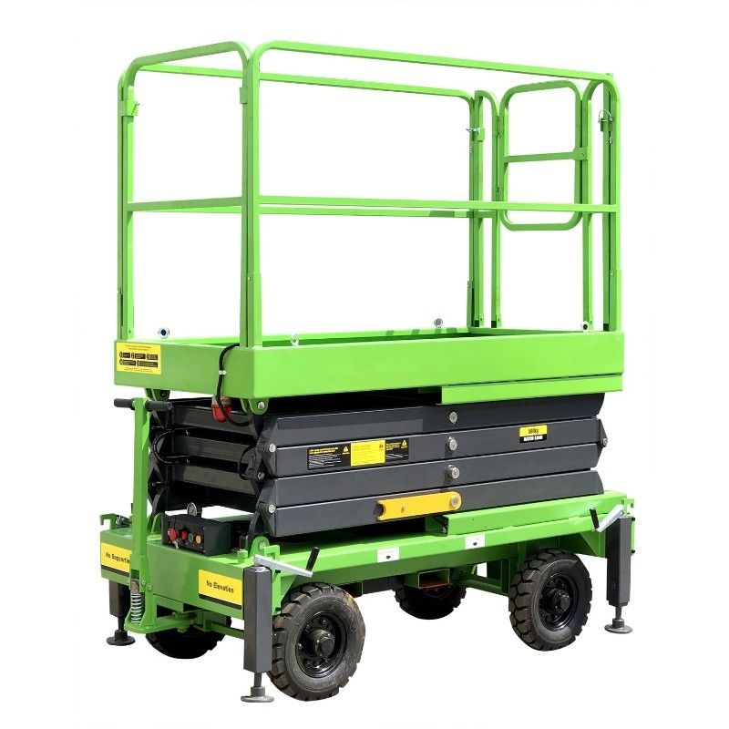 6 Meters Hydraulic Mobile Scissor Lift with 450Kg Loading Capacity