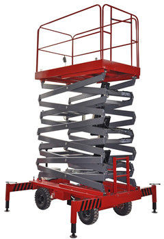 12 Meters industrial Hydraulic Lift Platform with 500Kg Loading Capacity