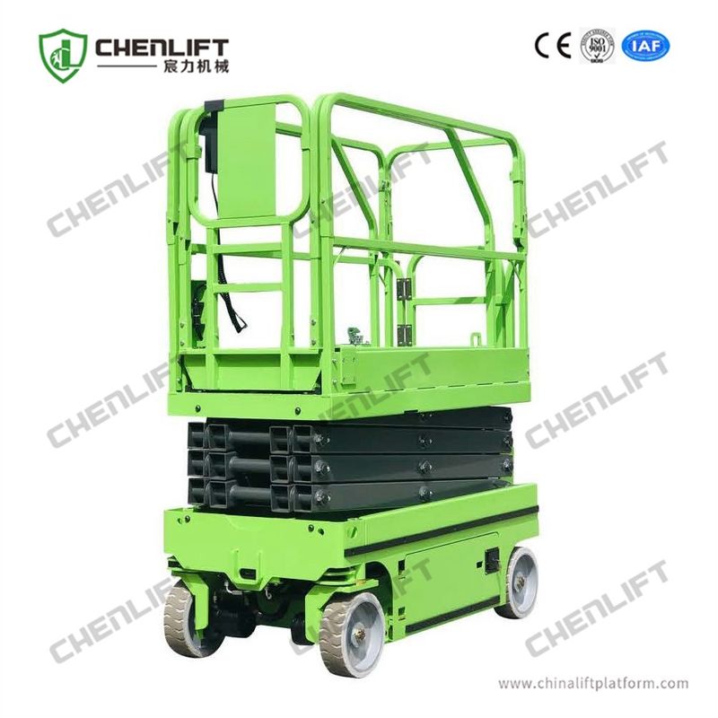 5.8 Meters Lifting Height Self Propelled Scissor Lift With Automatic Walking Function