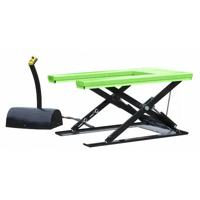 हाइड्रोलिक लिफ्ट प्लेटफॉर्म औद्योगिक लो प्रोफाइल लिफ्ट टेबल